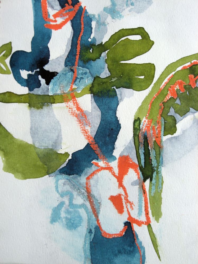 Zeichnung 2 auf Aquarellpapier